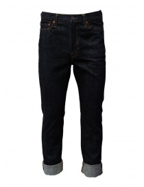 Mens jeans online: Kapital 5-pocket dark blue jeans