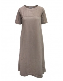 European Culture long beige linen and cotton dress 15A0 2790 1361 order online