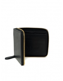 Wallets online: Slow Herbie small square wallet in black leather
