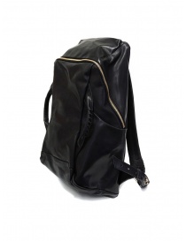 Bags online: Cornelian Taurus black leather backpack with front handles