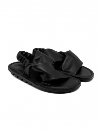 Womens shoes online: Trippen Embrace F black crossed sandals