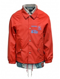 Kolor red jacket with floral print