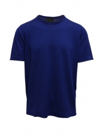 Mens t shirts online: Goes Botanical teal blue t-shirt