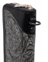 Gaiede portafogli in cuoio nero decorato in argento ATCW001 BLACKxSILVER acquista online