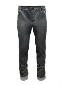 Mens trousers online: Label Under Construction gray Fly Yarn pants