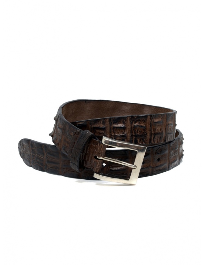 Dark Brown Porosus Crocodile Back Belt – Elliot Rhodes Ltd
