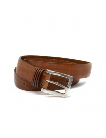 Belts online: Post&Co PR11 cognac-colored leather belt