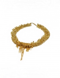 Kyara collana con piccoli moschettoni placcata in oro scontati online