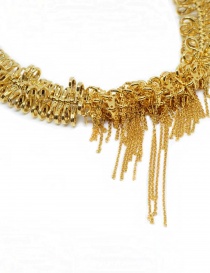 Kyara collana con piccoli moschettoni placcata in oro prezzo
