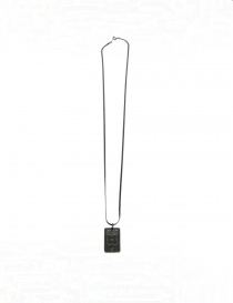 Jewels online: Kyara thin flat wire necklace in burnished silver