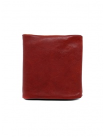 Portafogli online: Portafoglio Guidi B7 rosso in pelle di canguro