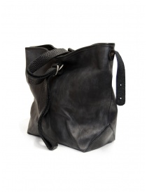 Guidi WK07 black horse leather tote bag