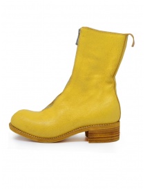 Guidi PL2 Coated yellow horse leather boots
