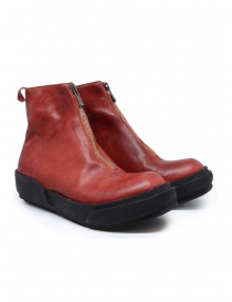 Womens shoes online: Guidi PLS 1006T red boots