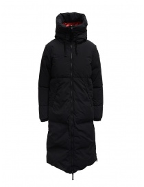 Womens jackets online: Parajumpers Sleeping Bag pencil-rose reversible long down jacket