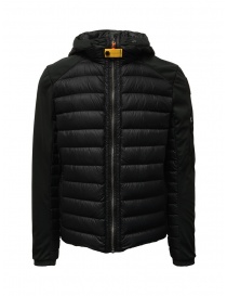 Parajumpers Kinari black jacket with fabric sleeves PMJCKKU02 KINARI BLACK 541 order online