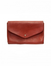 Guidi red horse leather envelope wallet EN02 HORSE FG WALLET 1006T order online