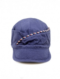Hats and caps online: Kapital navy blue cap with string