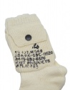 Kapital white socks with side pocket EK-1209 WHITE price