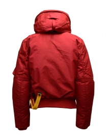 Parajumpers Gobi red hooded bomber jacket