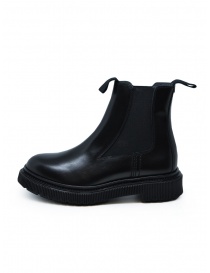 Adieu x Etudes black leather ankle boot