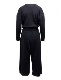 Hiromi Tsuyoshi blue wool and silk jumpsuit