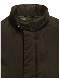 Descente Pause brown stand collar down coat