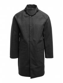 Cappotti uomo online: Descente Pause giaccone in misto lana grigio