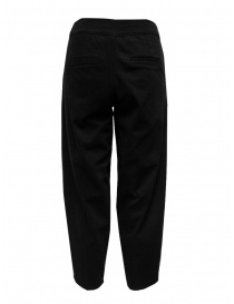European Culture black trousers with pleats