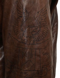 Rude Riders brown leather jacket for biker mens jackets price