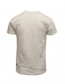 Kapital white T-shirt with pocket and flags