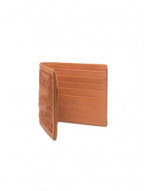 Kapital Union Special leather wallet with carved flowers