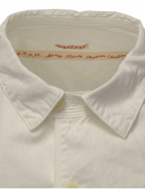 Kapital white cotton shirt three front pockets