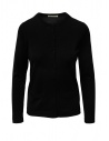Goes Botanical black cardigan in Merino wool buy online 136D NERO
