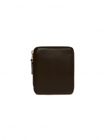 Comme des Garçons wallet in brown leather SA2100 BROWN order online