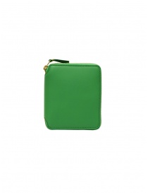 Comme des Garçons portafoglio in pelle verde SA2100 GREEN SA2100 GREEN ordine online