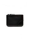 Comme des Garçons SA8100VB pouch in black leather buy online SA8100VB