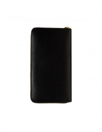 Comme des Garçons long wallet in black leather price