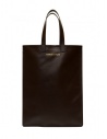Comme des Garçons brown leather tote bag buy online SA 9002 BROWN