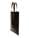 Comme des Garçons brown leather tote bag shop online bags