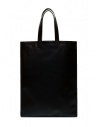 Comme des Garçons borsa tote bag nera in pelle SA9002 BLACK prezzo
