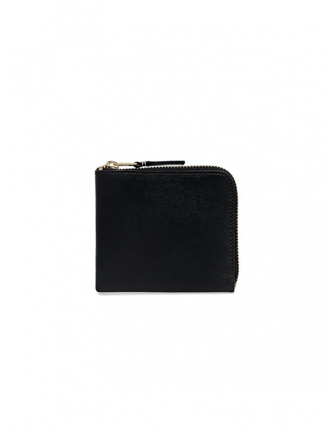 Comme des Garçons SA3100 mini black leather purse SA3100 800 BLK wallets online shopping