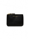 Comme des Garçons SA8100 black leather pouch purse buy online SA8100 800