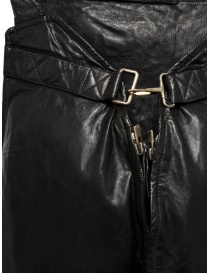 Carol Christian Poell AM//2373 gilet borsa in pelle nero gilet uomo acquista online