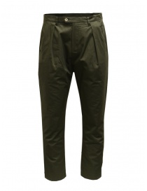 Mens trousers online: Camo Comanche green trousers