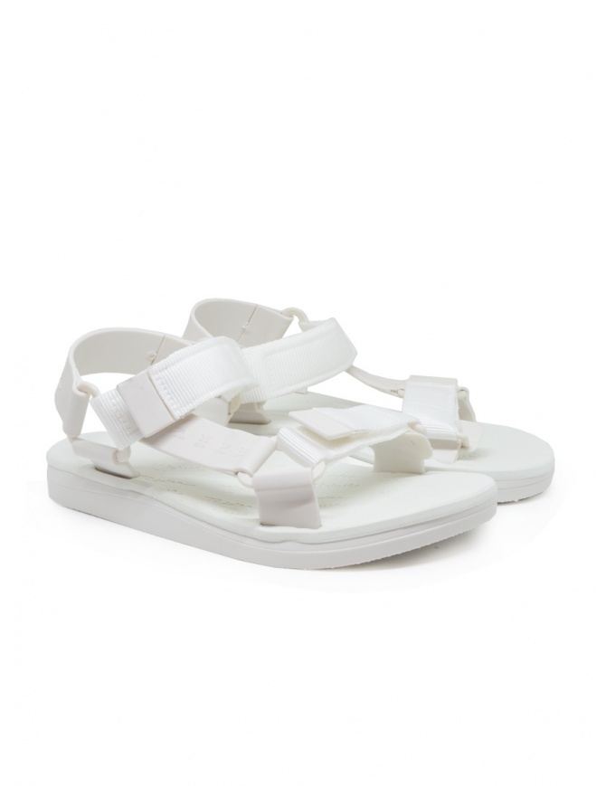 poeder Elektronisch werkgelegenheid Melissa Rider white PVC sandals for women
