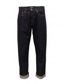 Mens jeans online: Japan Blue Jeans Circle dark blue 5 pocket jeans