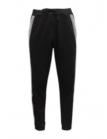 Mens trousers online: Whiteboards sweat pants with bubble wrap side band