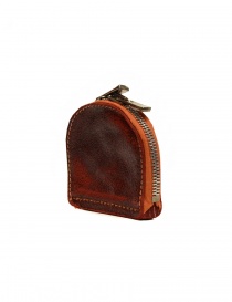 Guidi red coin purse in horse leather