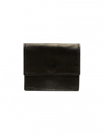 Guidi WT01 mini portafoglio doppio in pelle di canguro nera WT01 PRESSED KANGAROO BLKT ordine online